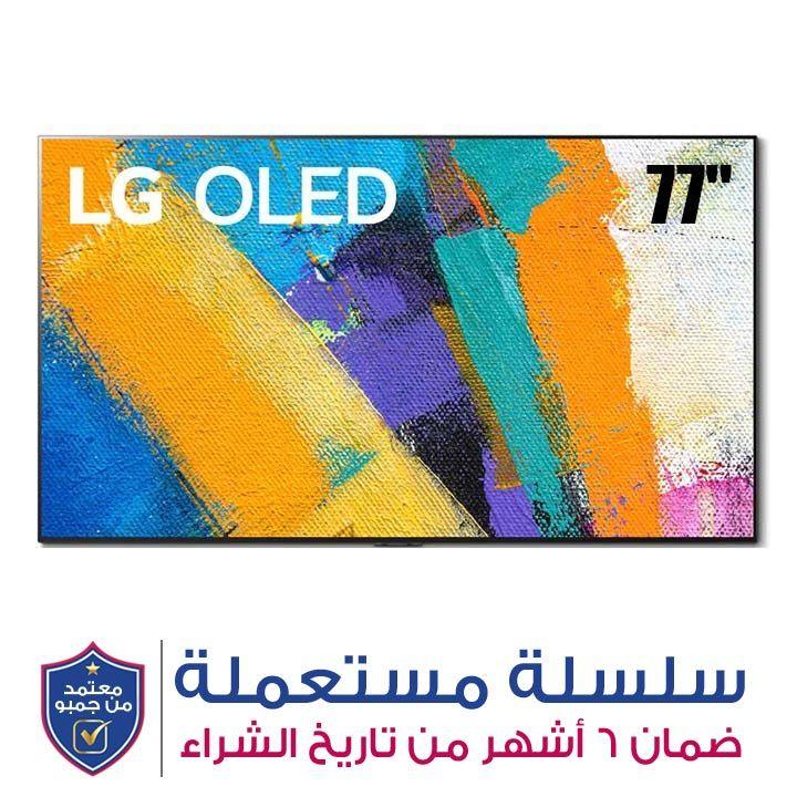 LG 77 inch Class with Gallery Design 4K Smart OLED TV w/AI ThinQ® | OLED77GX