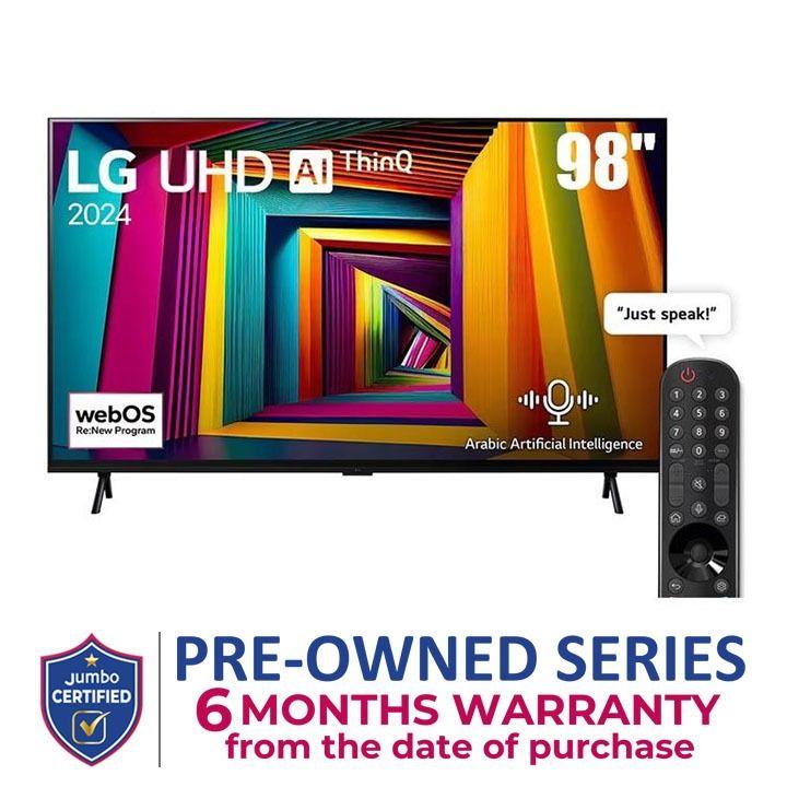 Buy LG 98-Inch UHD 4K Smart TV Black 98UT90006LA Online in