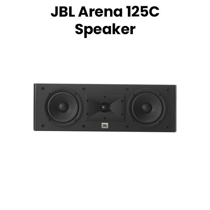Buy JBL Center Channel Speaker Black ARENA125CBK Online in
