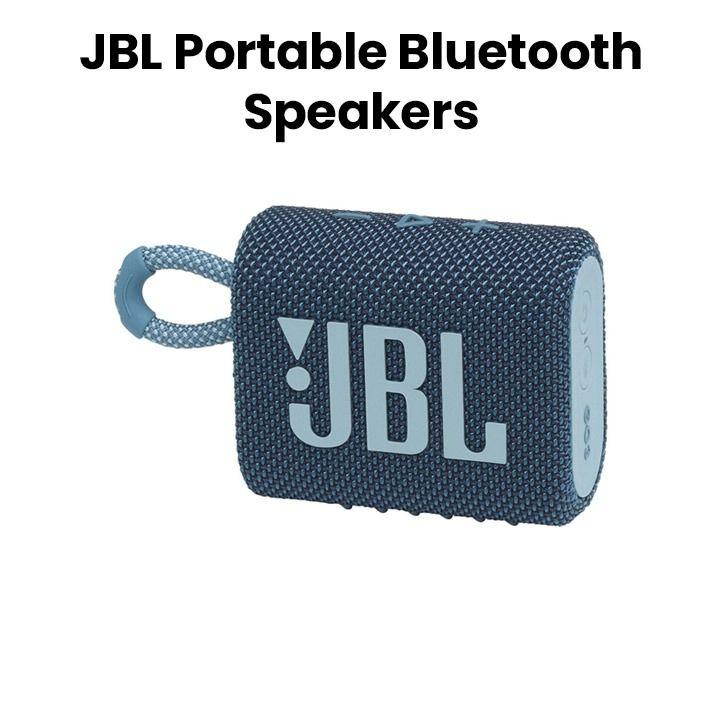 JBL GO 3 Bluetooth Portable Speaker - Blue
