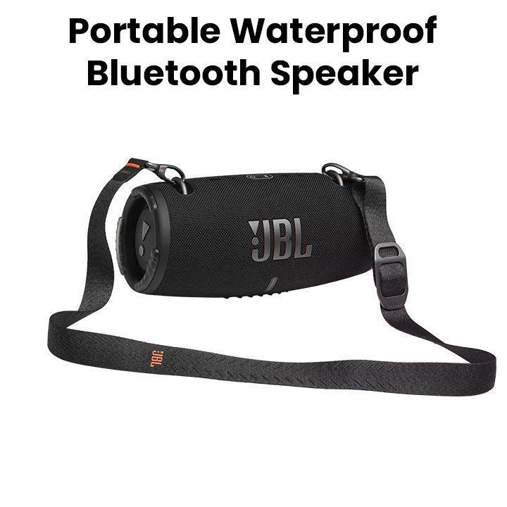 JBL Xtreme 3 Portable Waterproof Bluetooth Speaker - Black