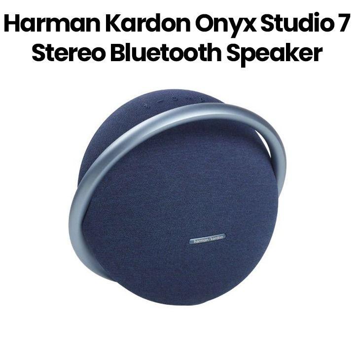 Harman Kardon Onyx Studio 7 Portable Stereo Bluetooth Speaker - Blue