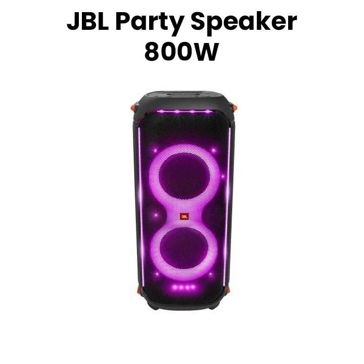 JBL Partybox 710 Party Speaker with 800W RMS Powerful Sound, Built-in Lights and Splashproof Design