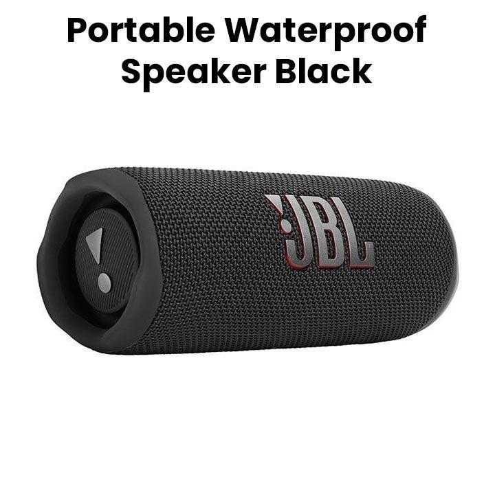 JBL Flip 6 Portable Waterproof Speaker - Black