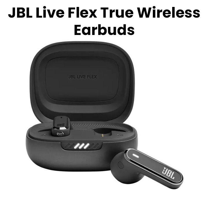 JBL Live Flex | True Wireless Noise Cancelling Earbuds - Black