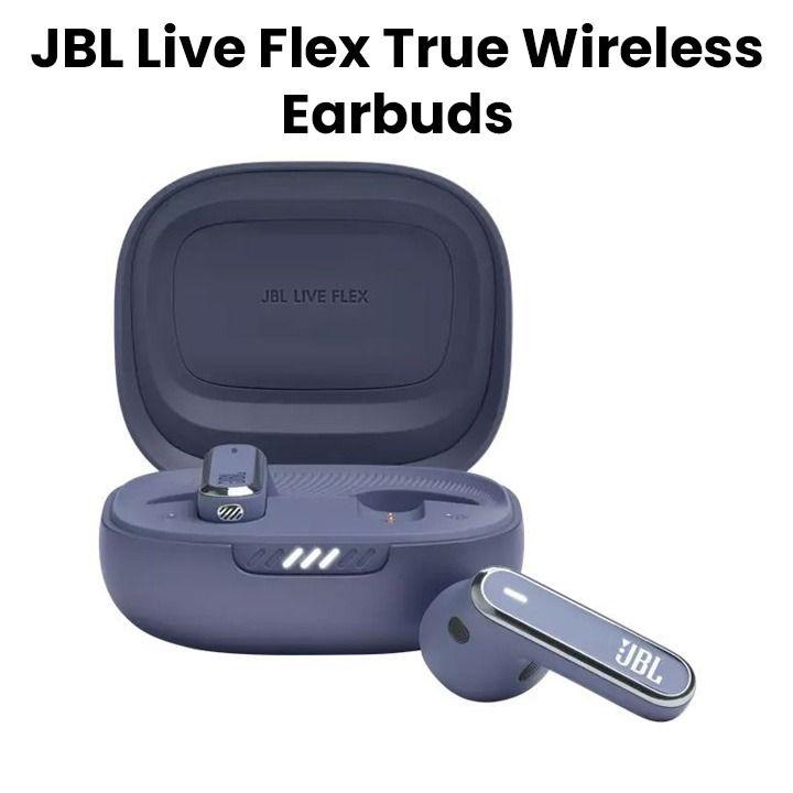 JBL Live Flex | True Wireless Noise Cancelling Earbuds - Blue