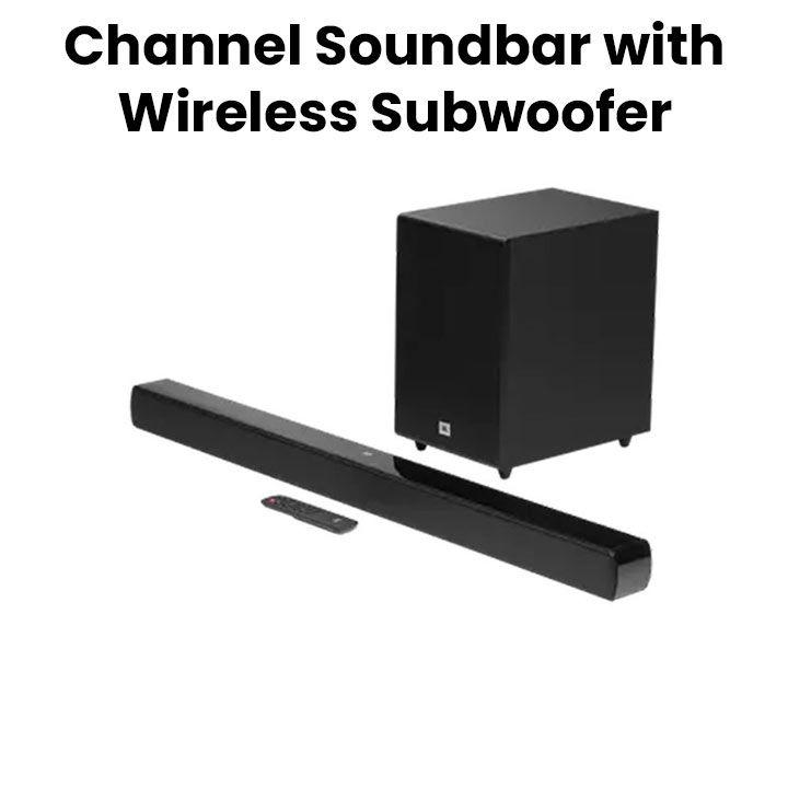 JBL 2.1 Channel Soundbar with Wireless Subwoofer | SB270