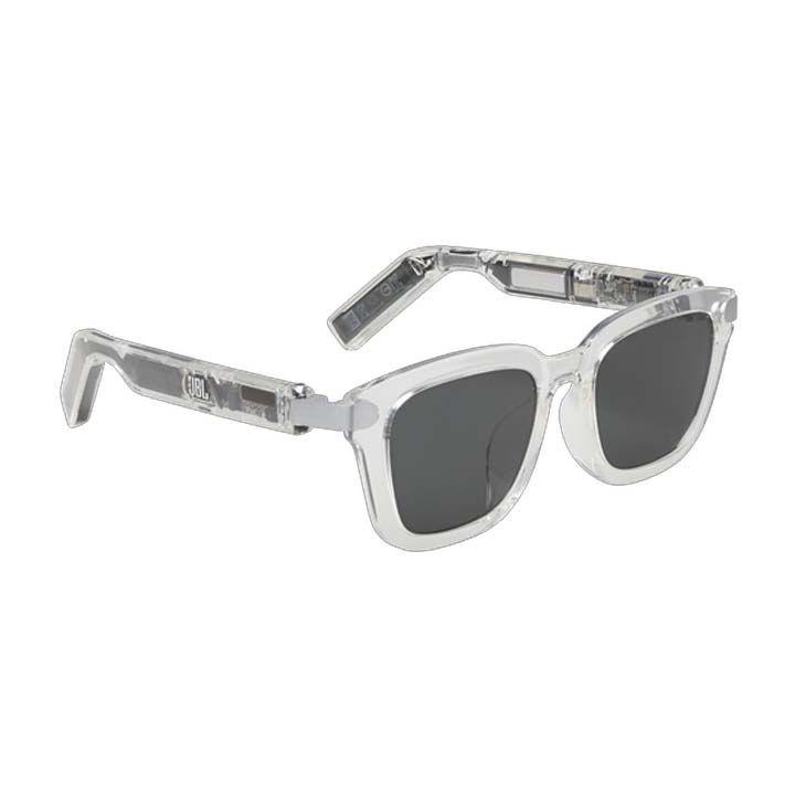 JBL Sound Gear Frames Square Greyish Audio Glasses Black | JBLSOUNDGEARFRAMES-S ONX