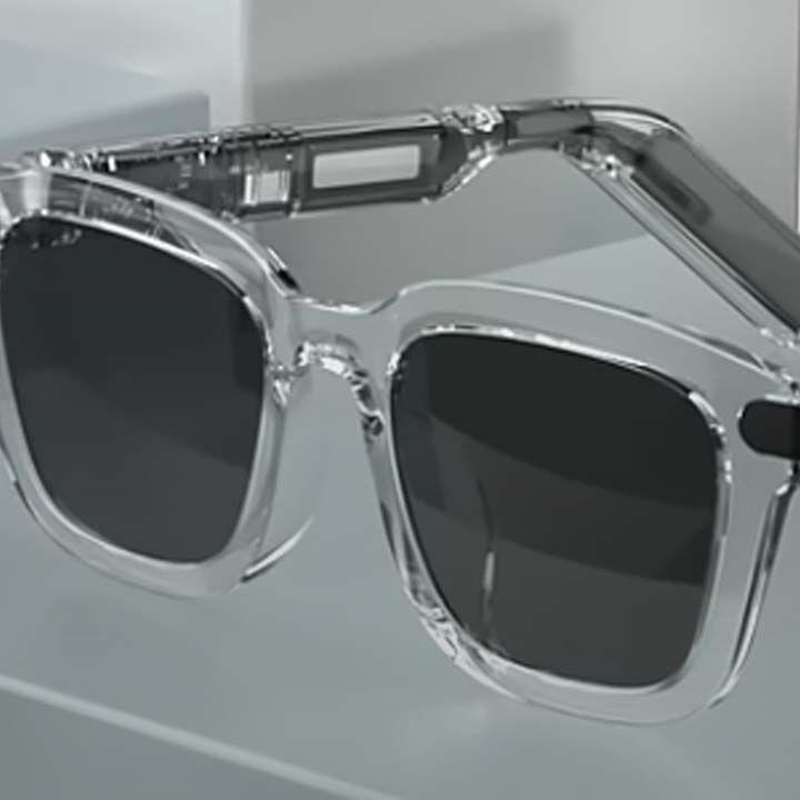 JBL Sound Gear Frames Square Greyish Audio Glasses Black | JBLSOUNDGEARFRAMES-S ONX