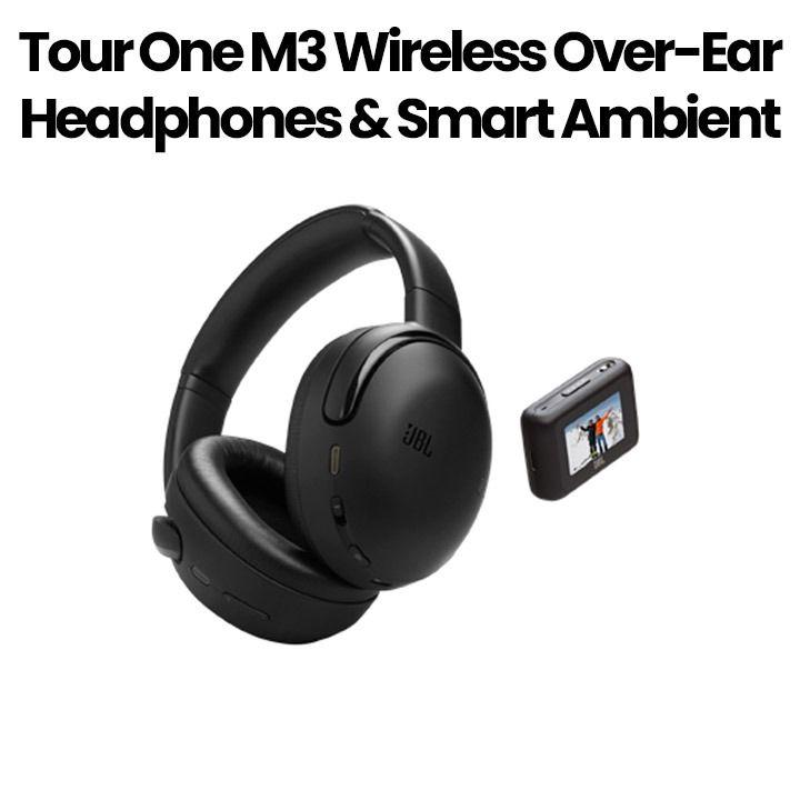 JBL Tour One M3 Wireless Over-Ear Noise Cancelling Headphones with Smart Ambient – Black | JBLTOM3AVIBLK