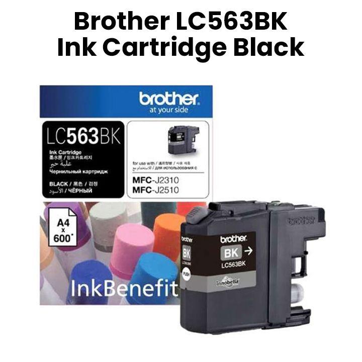 Genuine Brother LC563BK Ink Cartridge - Black