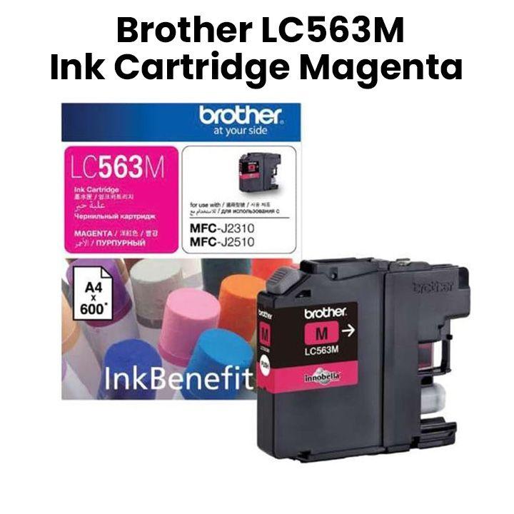 Genuine Brother LC563M Ink Cartridge - Magenta