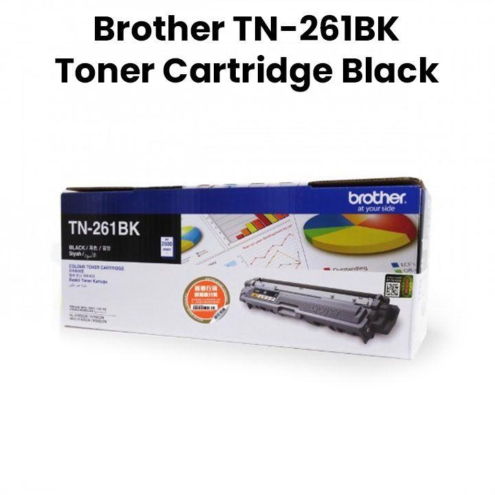 Genuine Brother Toner Cartridge - Black | TN-261BK