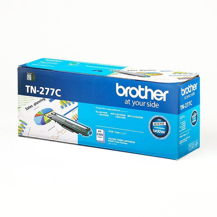 Genuine Brother Toner Cartridge - Cyan | TN-277C