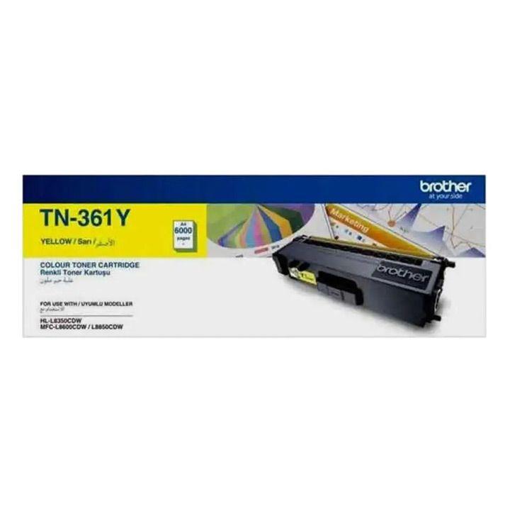 Genuine Brother TN-361Y Toner Cartridge - Yellow