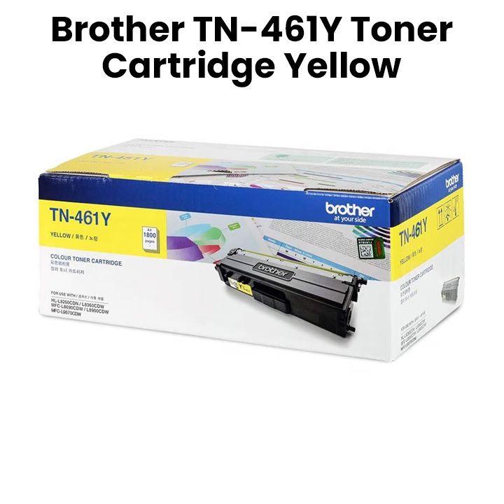 Genuine Brother TN-461Y Toner Cartridge - Yellow