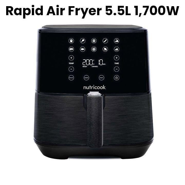 NutriCook Rapid Air Fryer 5.5L 1,700W | NC-AF205K