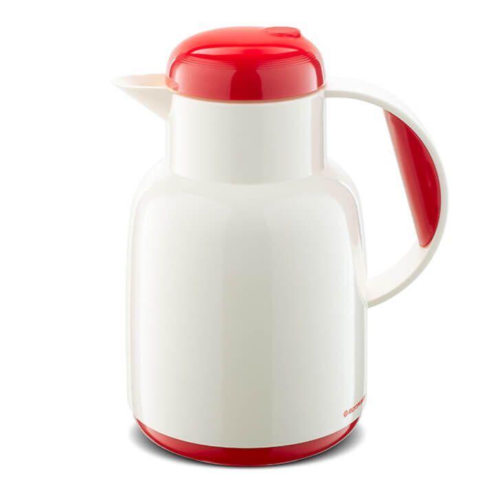 Rotpunkt 1 Ltr Vacuum Jug - White/Cayenne | R970