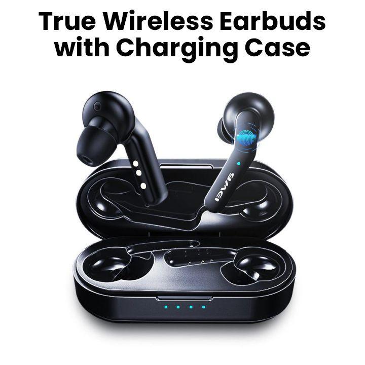 Awei Noise Cancellation True Wireless Earphone With Charging Case, IPX4 | T10C