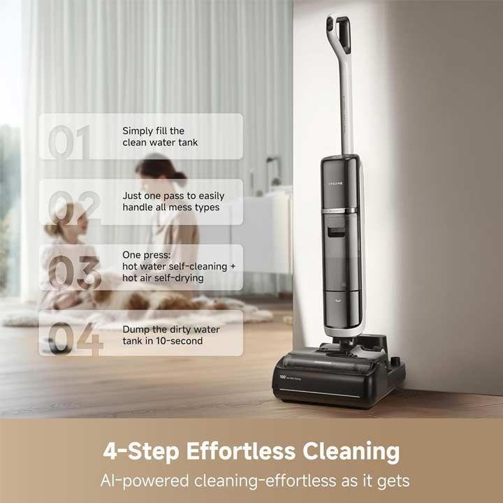 Dreame H15 Pro Wet & Dry Vacuum | Black | HHR46A