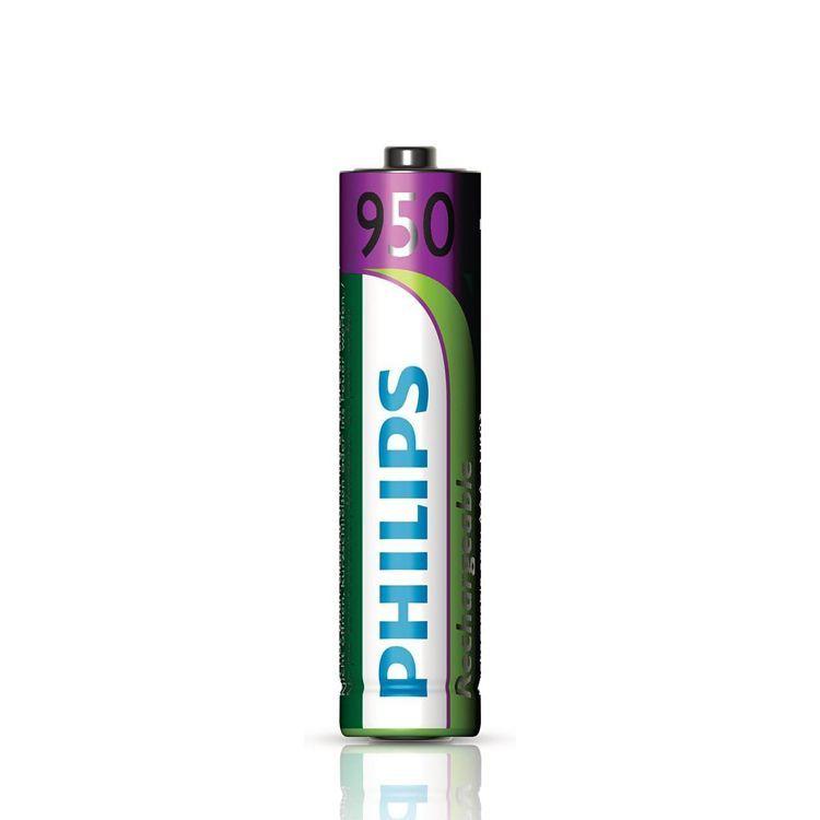 Philips Rechargeable Battery AAA x 4pcs (R03B4A95/97)