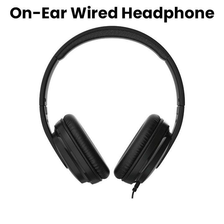 Nokia On-Ear Wired Headphone - Black | HP-101