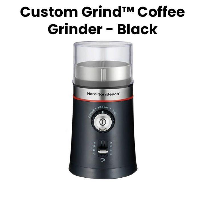Hamilton Beach Custom Grind Coffee Grinder - Black | 80393R