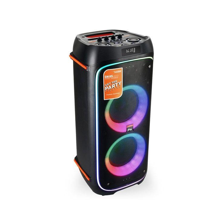 Platinum DK65 Duo Built-In Karaoke Party Jukebox Speaker