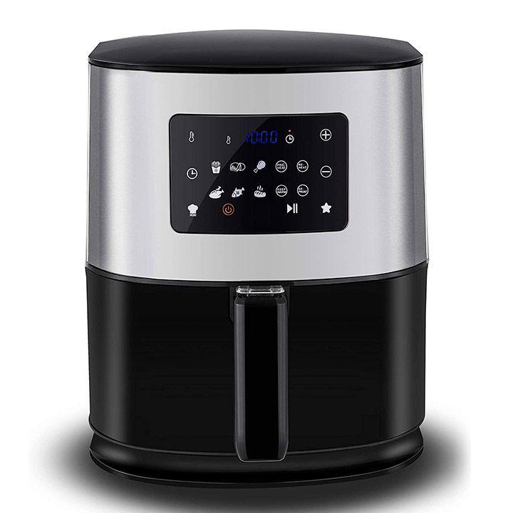 Sencor 6 Ltrs Air Fryer 1700W - Black/Silver | SFR 6100BK