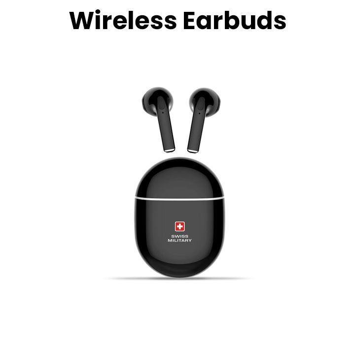 Buy Swiss Military Delta In Ear True Wireless Earbuds Black (SM