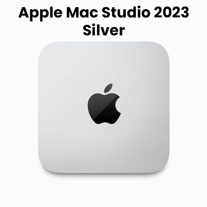 Apple Mac Studio 2023, M2 Chip Max, 12 Core CPU, 30 Core GPU, 32GB RAM, 512GB SSD - Silver (MQH73AB/A)