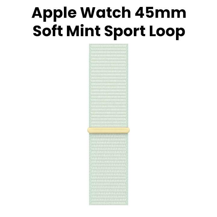 Apple Watch 45mm Soft Mint Sport Loop