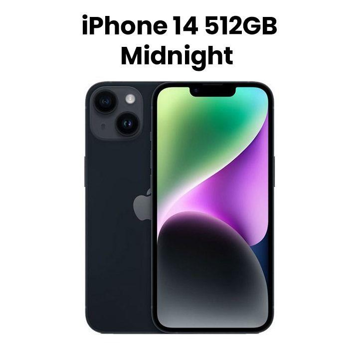 Apple iPhone 14 512GB - Midnight | MPWW3AA/A