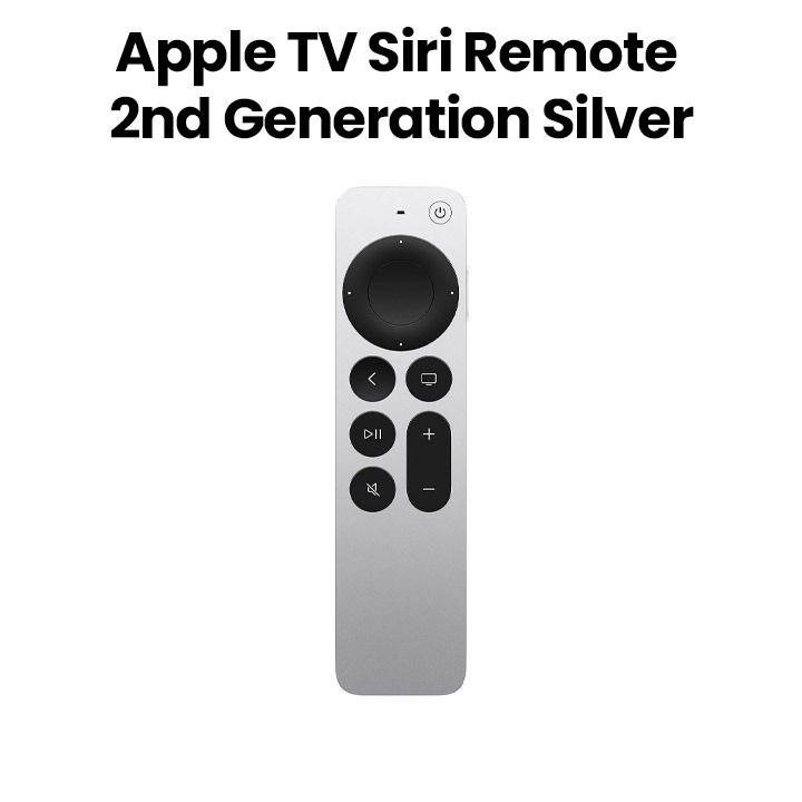 Apple TV Siri Remote 2nd Gen - Silver (MJFM3LL/A)