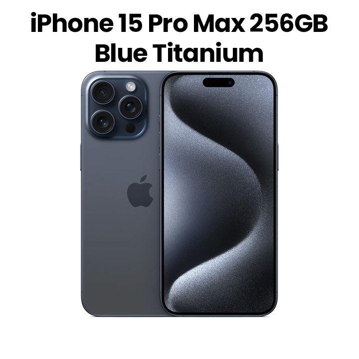 Apple iPhone 15 Pro Max 256GB Blue Titanium (INTL VERSION)