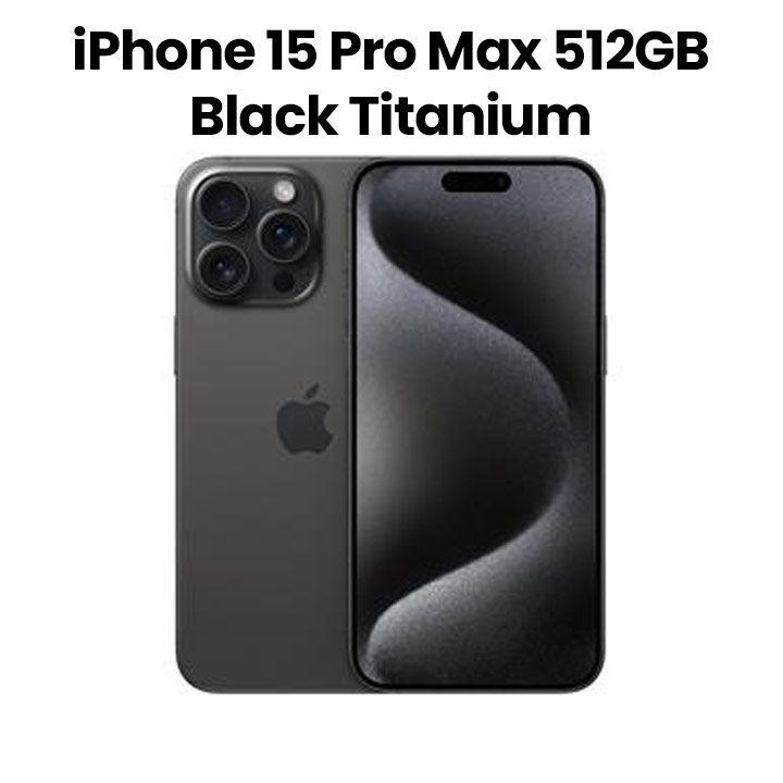 Apple iPhone 15 Pro Max 512GB Black Titanium (MU7C3ZD/A)
