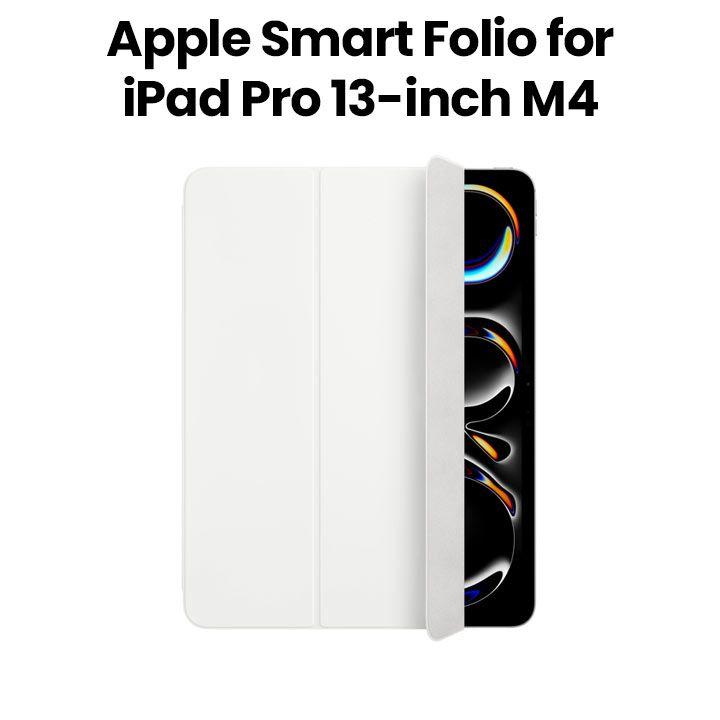 Apple Smart Folio for iPad Pro 13-inch (M4) - White (MWK23ZM/A)
