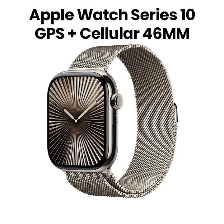 Buy Apple Watch Series 10 GPS Cellular 46mm Natural Titanium