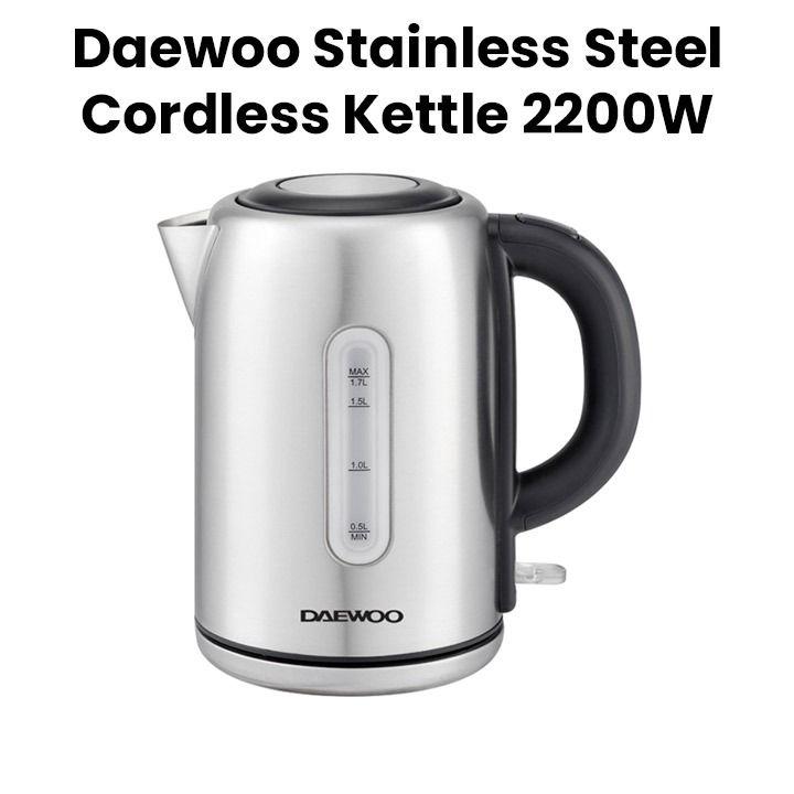 Daewoo Kettle 1.7L Stainless Steel | DEK 9030