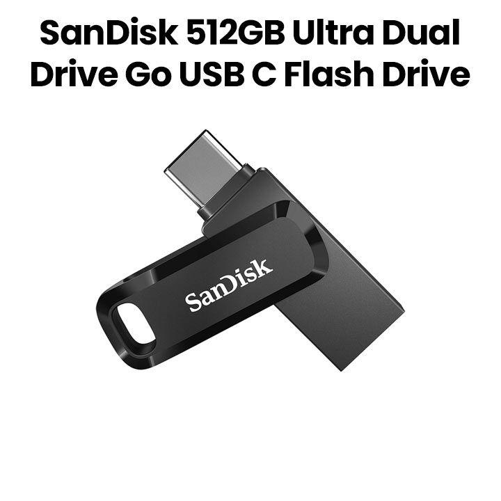 Buy Sandisk Ultra Dual Flash Drive USB Type C 512GB Black