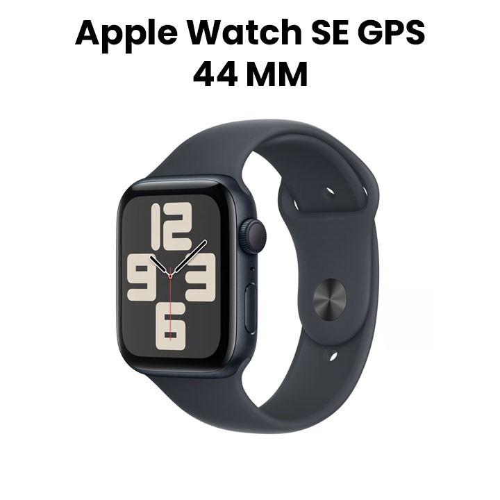 Apple Watch SE GPS 44MM Midnight Aluminium Case with Midnight Sport Band | MXEK3QA/A