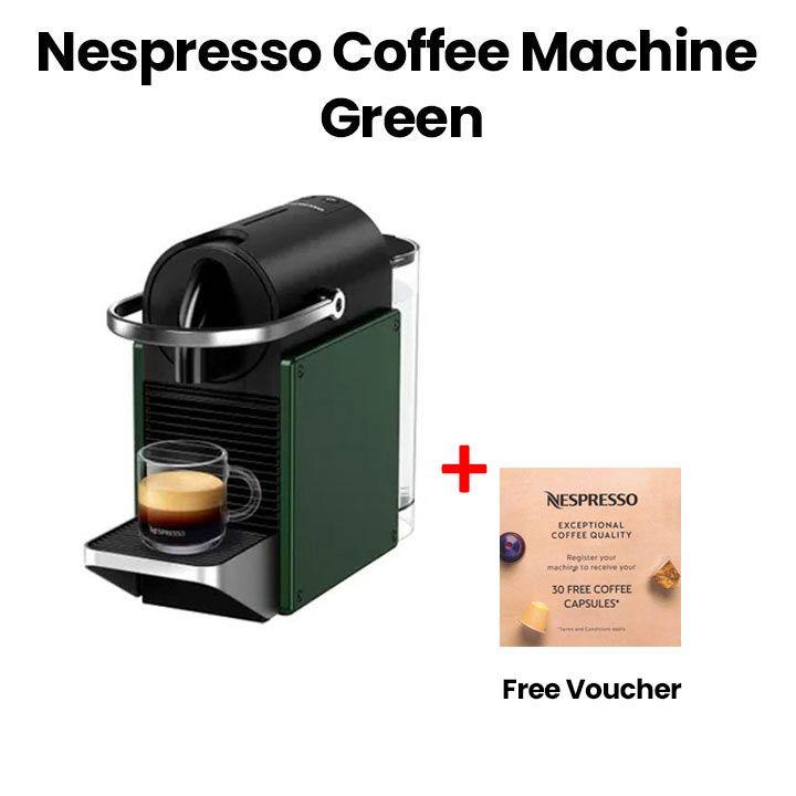 Nespresso Pixie Coffee Machine - Green | C62-ME-GR-NE