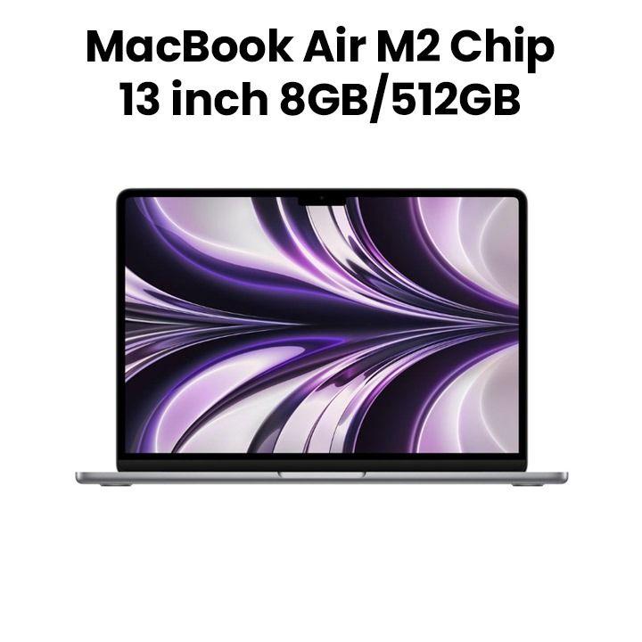 Apple MacBook Air 13" M2 Chip 8-Core CPU and 10-Core GPU, 512GB - Space Grey |MLXX3ZS/A