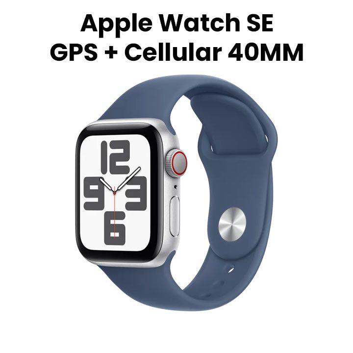 Buy Apple Watch SE GPS Cellular 40mm Silver Aluminium Case with