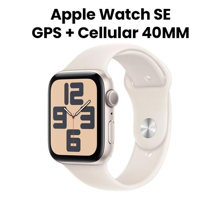 Buy Apple Watch SE GPS Cellular 40mm Starlight Aluminium Case