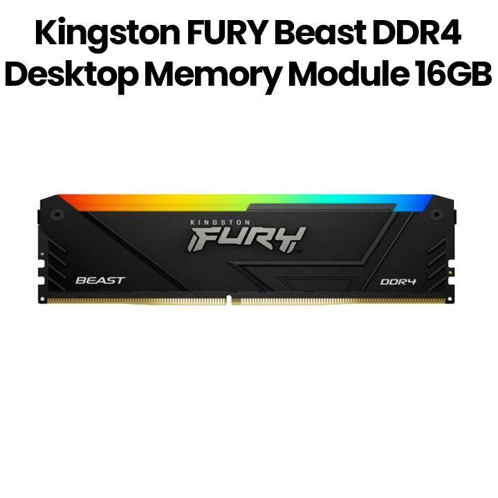 Buy Kingston 16GB DDR4-3600 Desktop Memory Module Fury Beast RGB