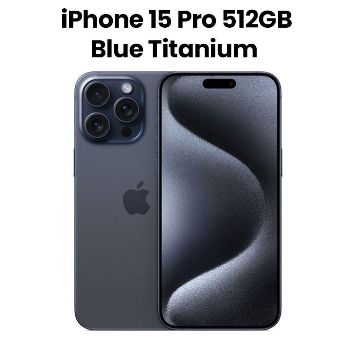Apple iPhone 15 Pro 512GB Blue Titanium | MTVA3AA/A