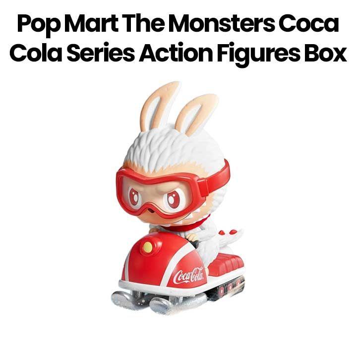 POP MART Coca-Cola Figure The Monsters Labubu Coca Cola Series Action Figures Box (Sold Seperately Subject to Availability)