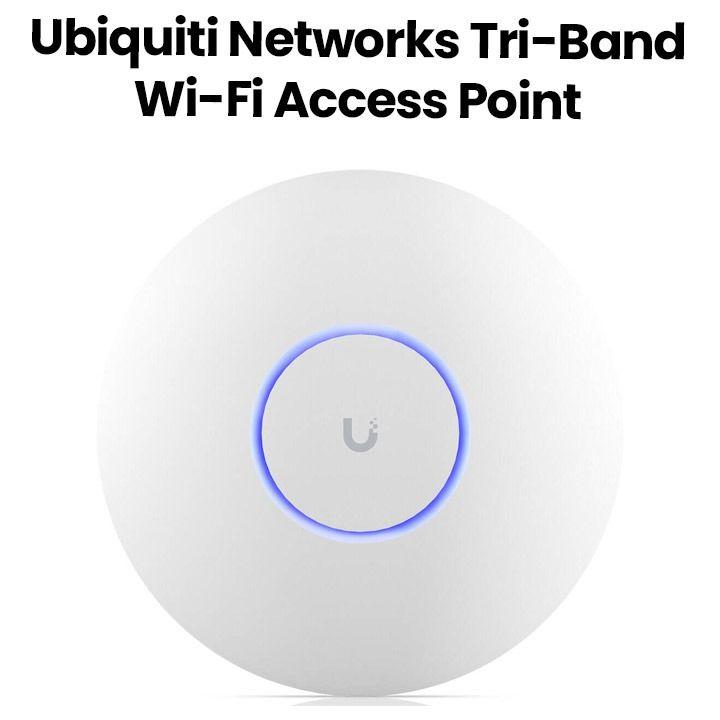 Ubiquiti Networks Tri-Band Wi-Fi 7 Access Point | U7 Pro | White