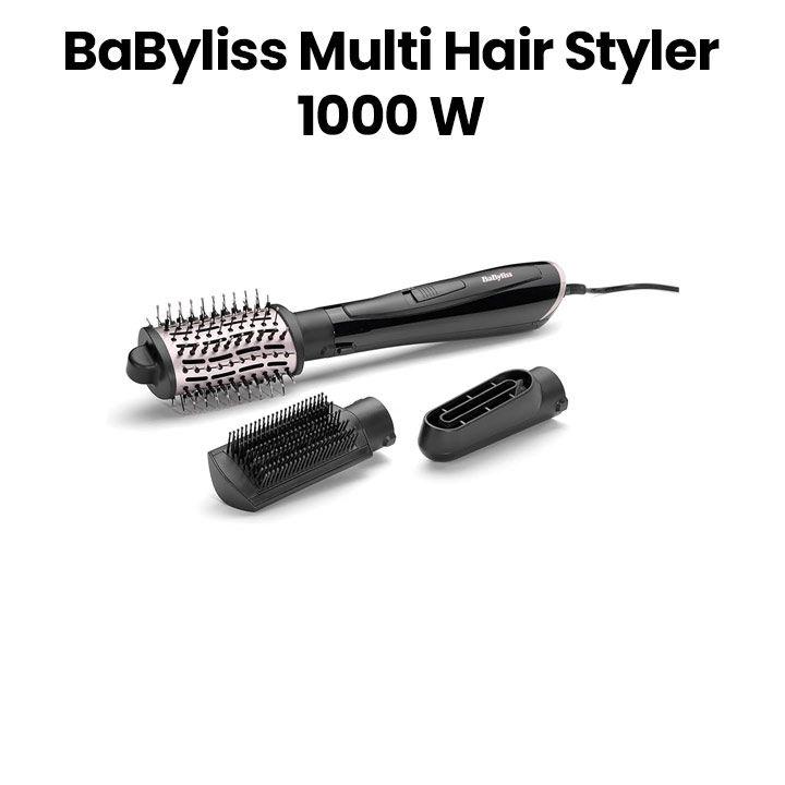 Buy BaByliss Style Smooth 3-in-1 Hot Air Brush 1000W Black